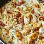 Creamy Chicken Pasta with Sun-Dried Tomatoes