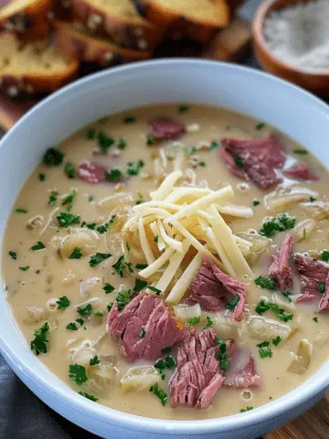 Creamy Reuben Soup