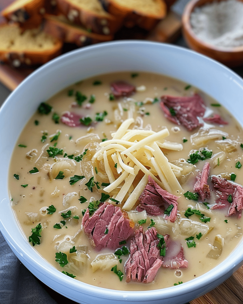 Creamy Reuben Soup