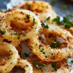 Crispy Baked Onion Ring Chips