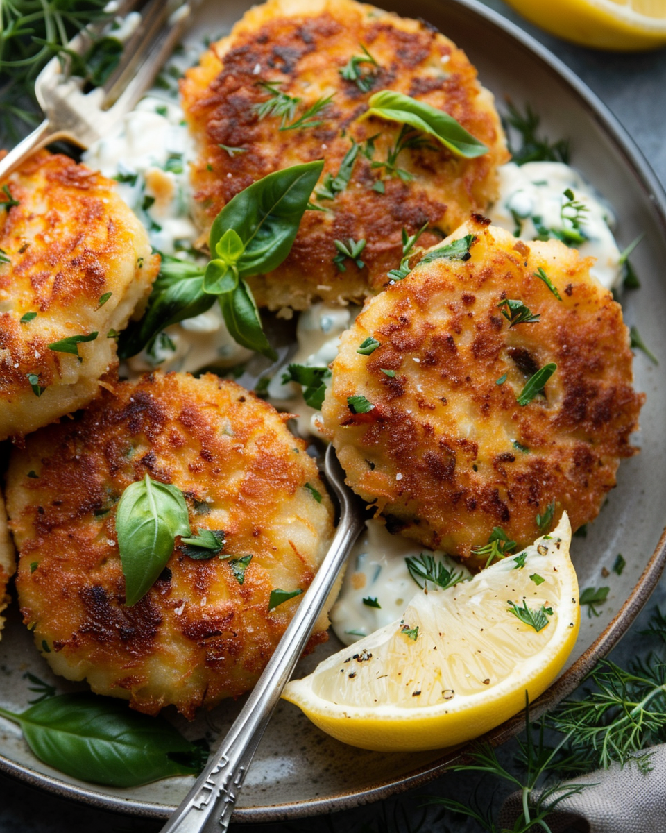 Crispy Leftover Fish Cakes