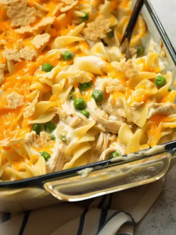 Easy Chicken Noodle Casserole