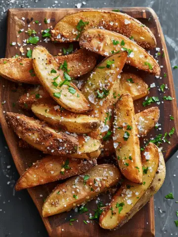 Extra Crispy Potato Wedges