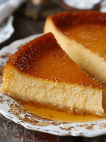 French Antilles Coconut Flan (Flan Coco)