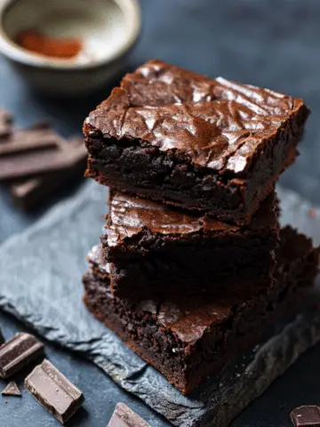 Fudgy Greek Yogurt Brownies