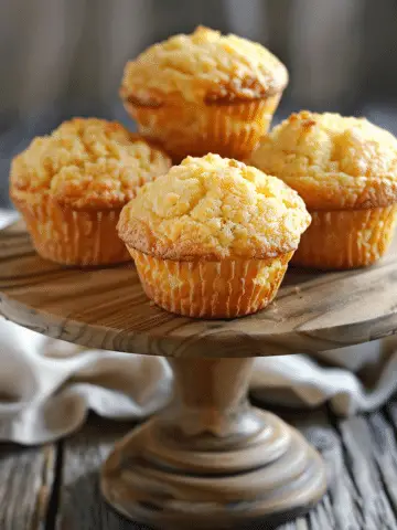 Golden Cornbread Muffins