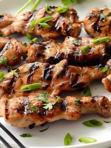 Grilled Vietnamese Lemongrass Chicken