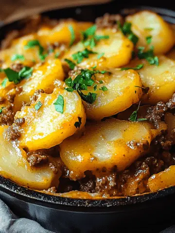 Ground Beef Potato Casserole