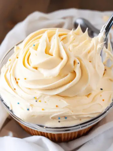 Healthy Cream Cheese Frosting with Greek Yogurt