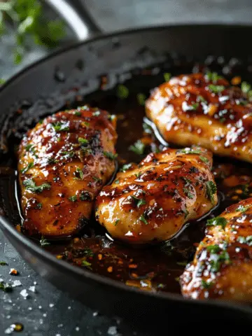 Honey Glazed Chicken Skillet