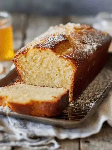 Honey Tea Cake Loaf