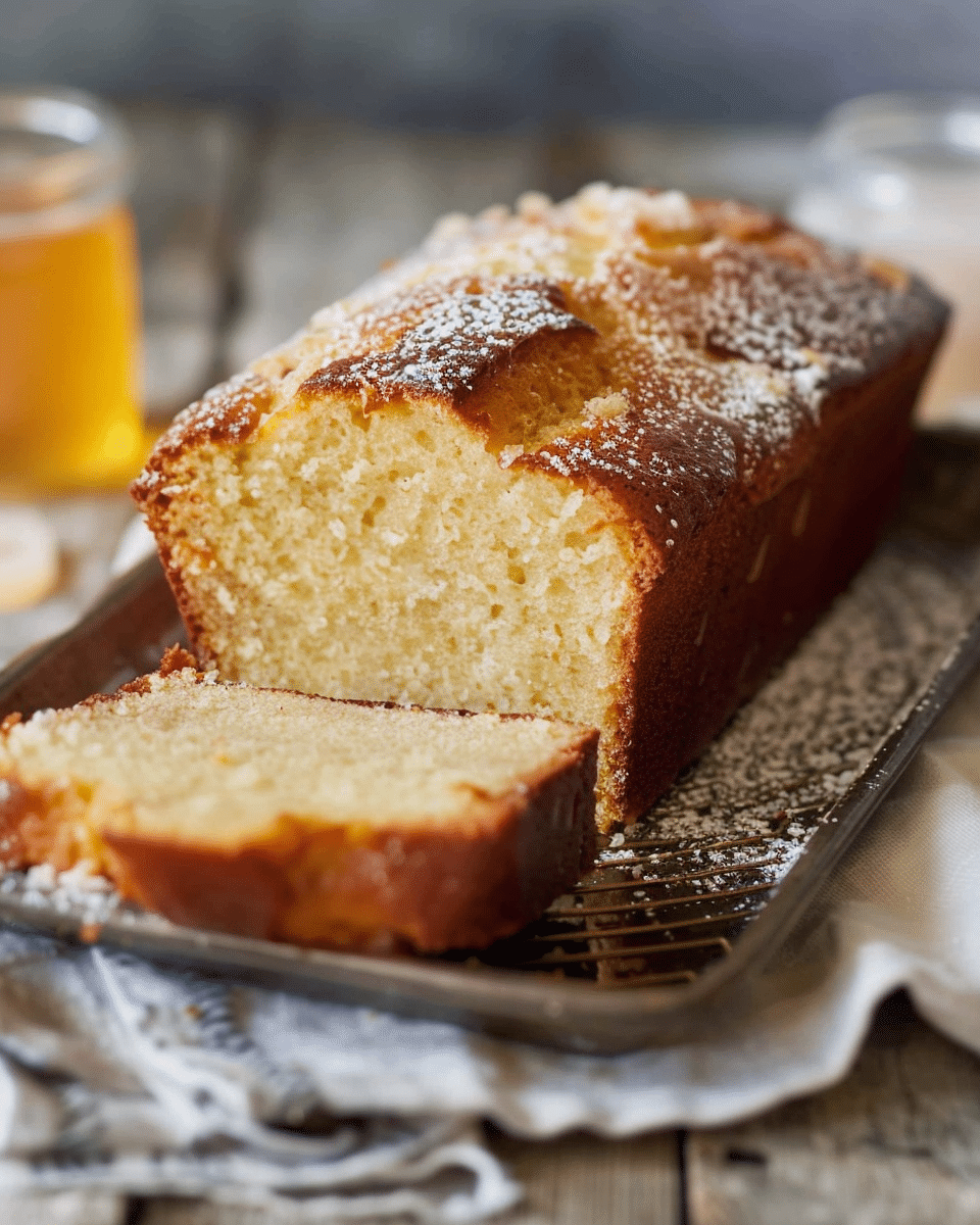 Honey Tea Cake Loaf