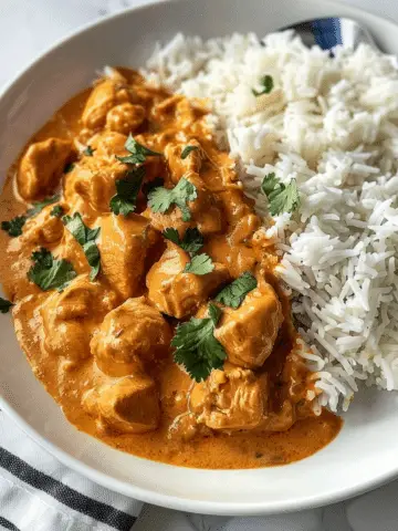 Indian Butter Chicken (Murgh Makhani)