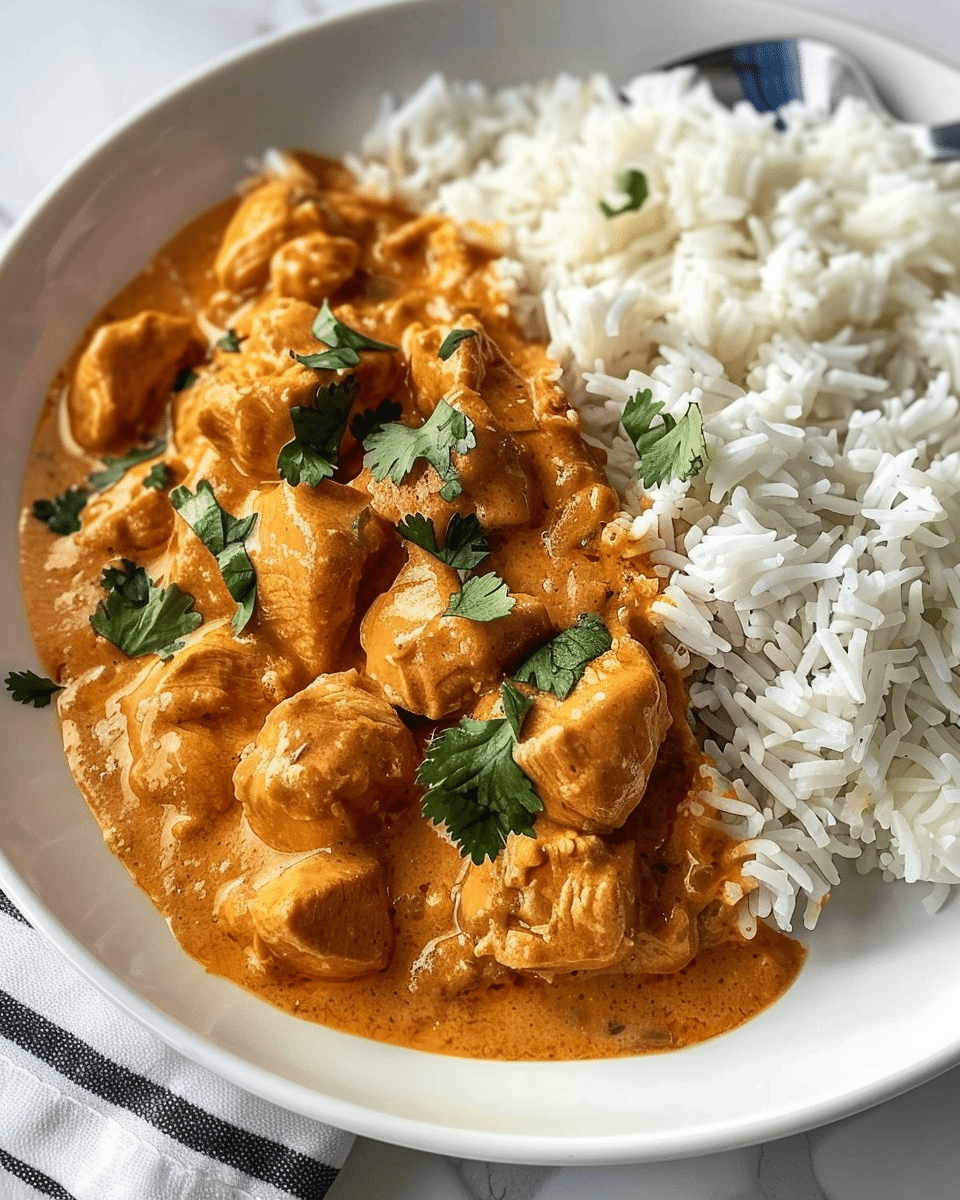 Indian Butter Chicken (Murgh Makhani)