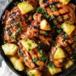 Juicy Pineapple Glazed Chicken