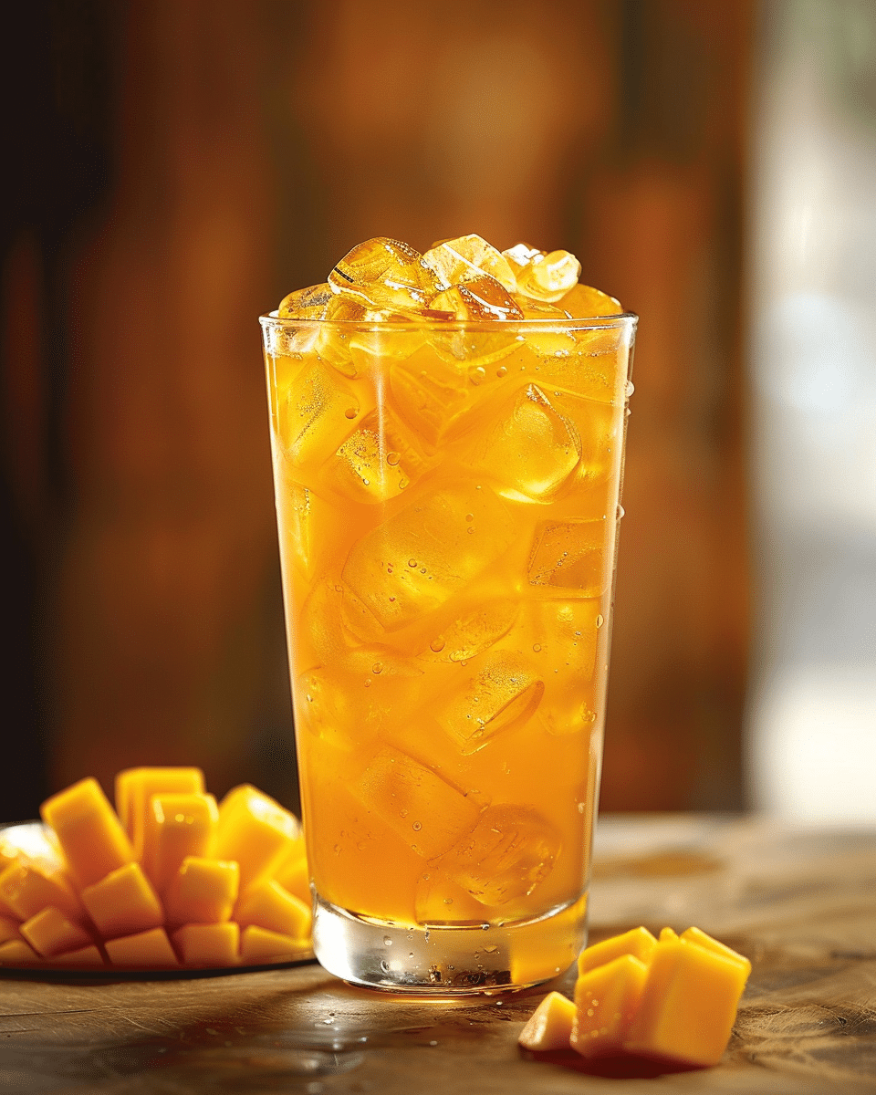 Mango Iced Tea