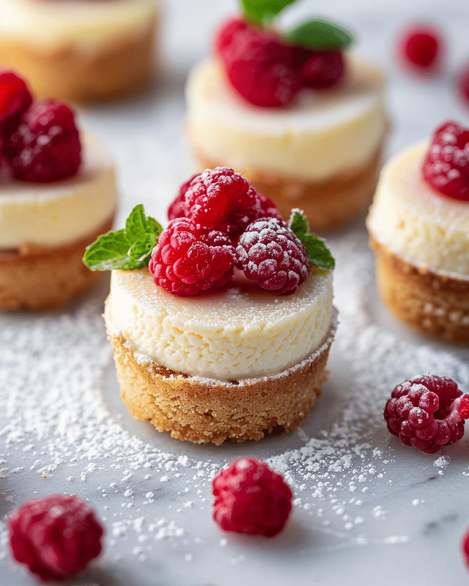 Mini Cheesecake Bites