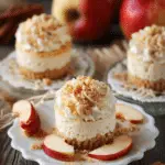 No-Bake Mini Apple Pie Cheesecakes