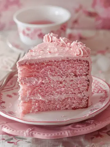 Old-Fashioned Pink Jelly Cakes