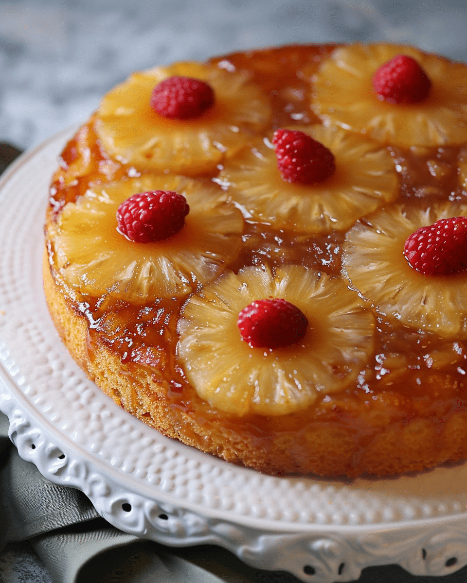 Pineapple Upside Down Cake
