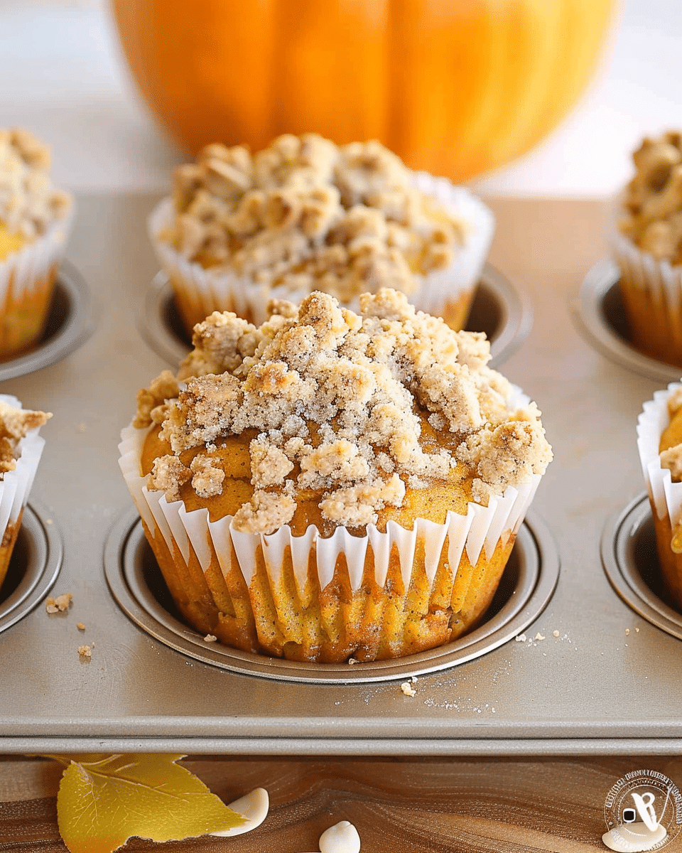 Pumpkin Streusel Muffins