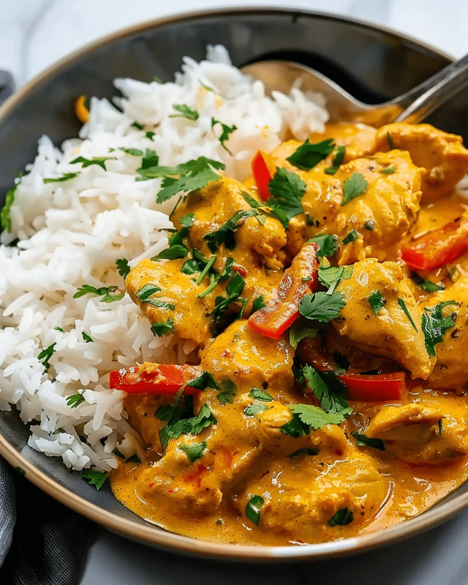 Quick Coconut Chicken Curry