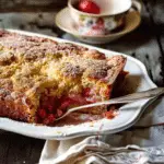 Rhubarb Pudding Cake