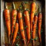 Roasted Baby Carrots with Honey Glaze