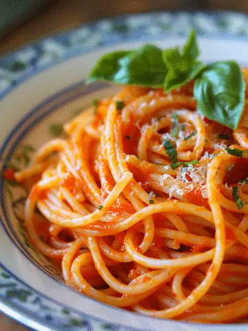 Roasted Red Pepper Pasta