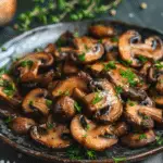 Sautéed Garlic Butter Mushrooms