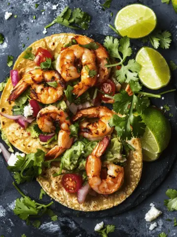 Shrimp Tostadas