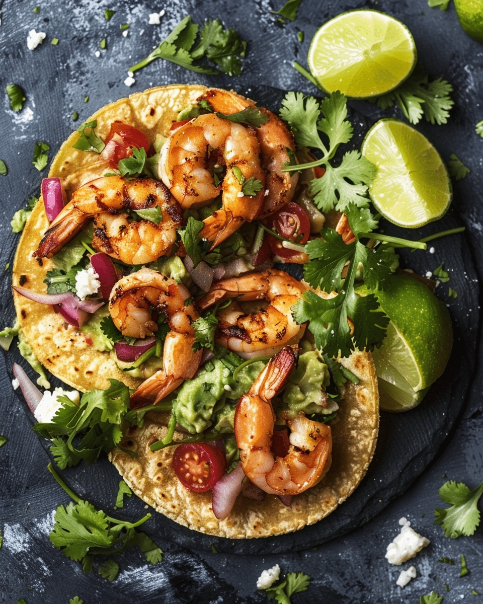 Shrimp Tostadas