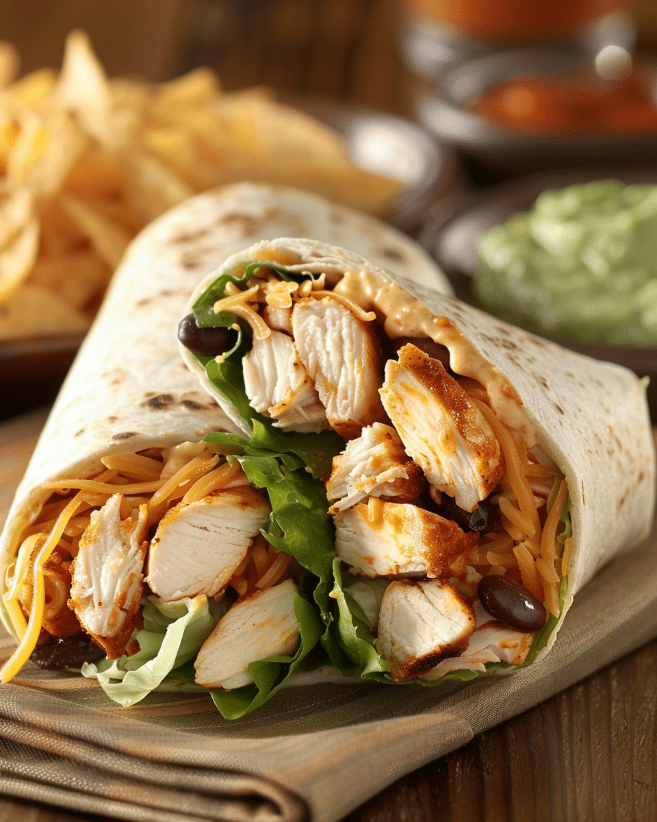 Southwest Chicken Wrap