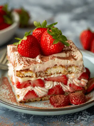 Strawberry Tiramisu Delight