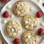 Strawberry White Chocolate Cookies