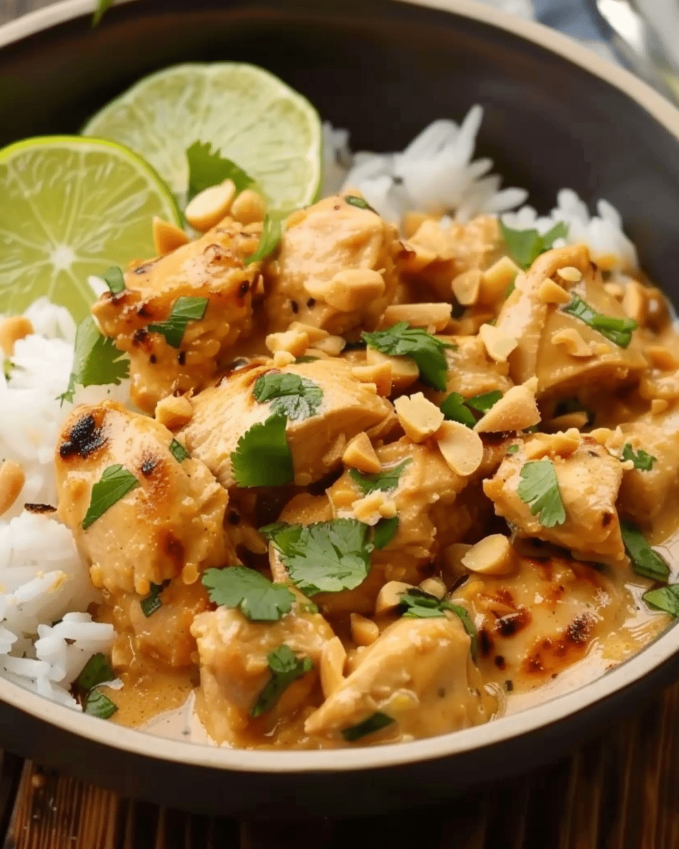 Thai Peanut Chicken