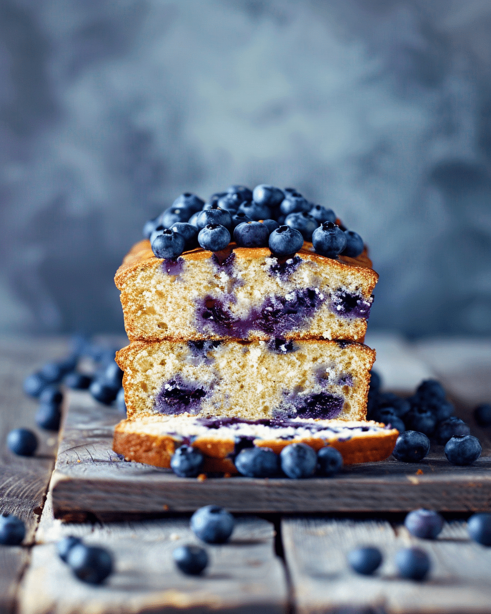 Vegan Blueberry Bread