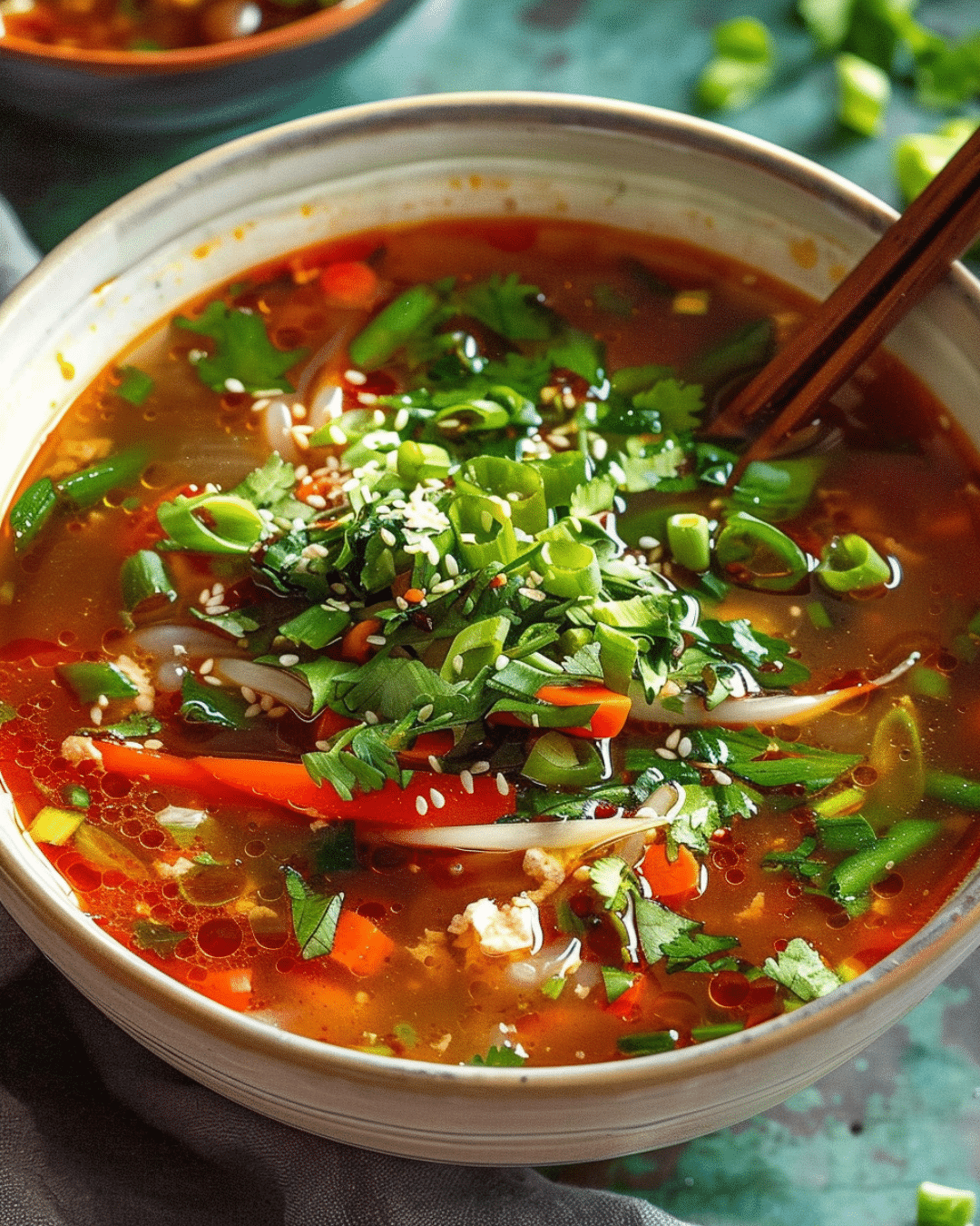 Very Low-Calorie Chinese Vegetable Soup