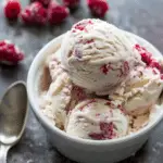 White Chocolate Raspberry Protein Ice Cream