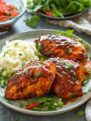 Baked BBQ Chicken Breasts
