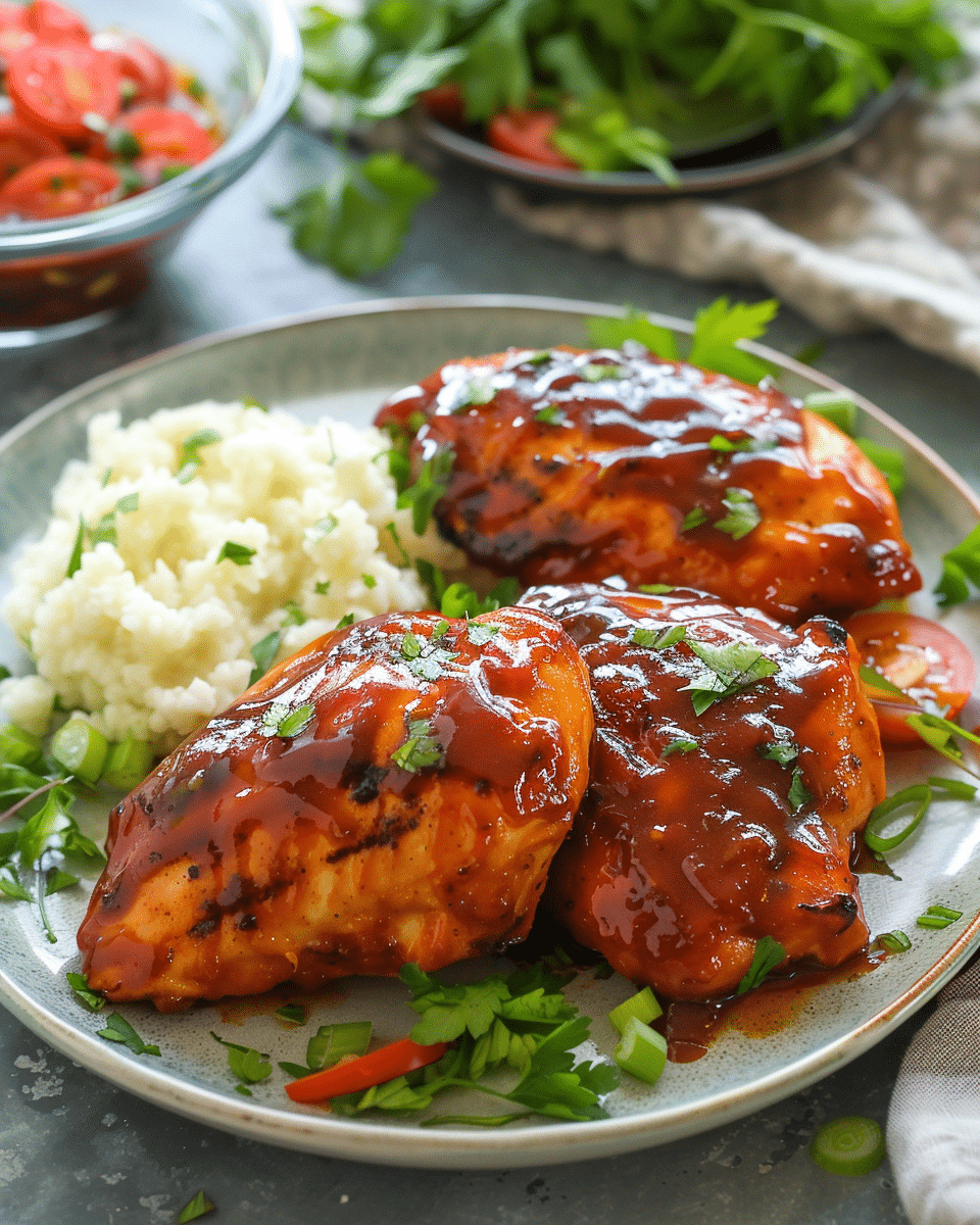 Baked BBQ Chicken Breasts