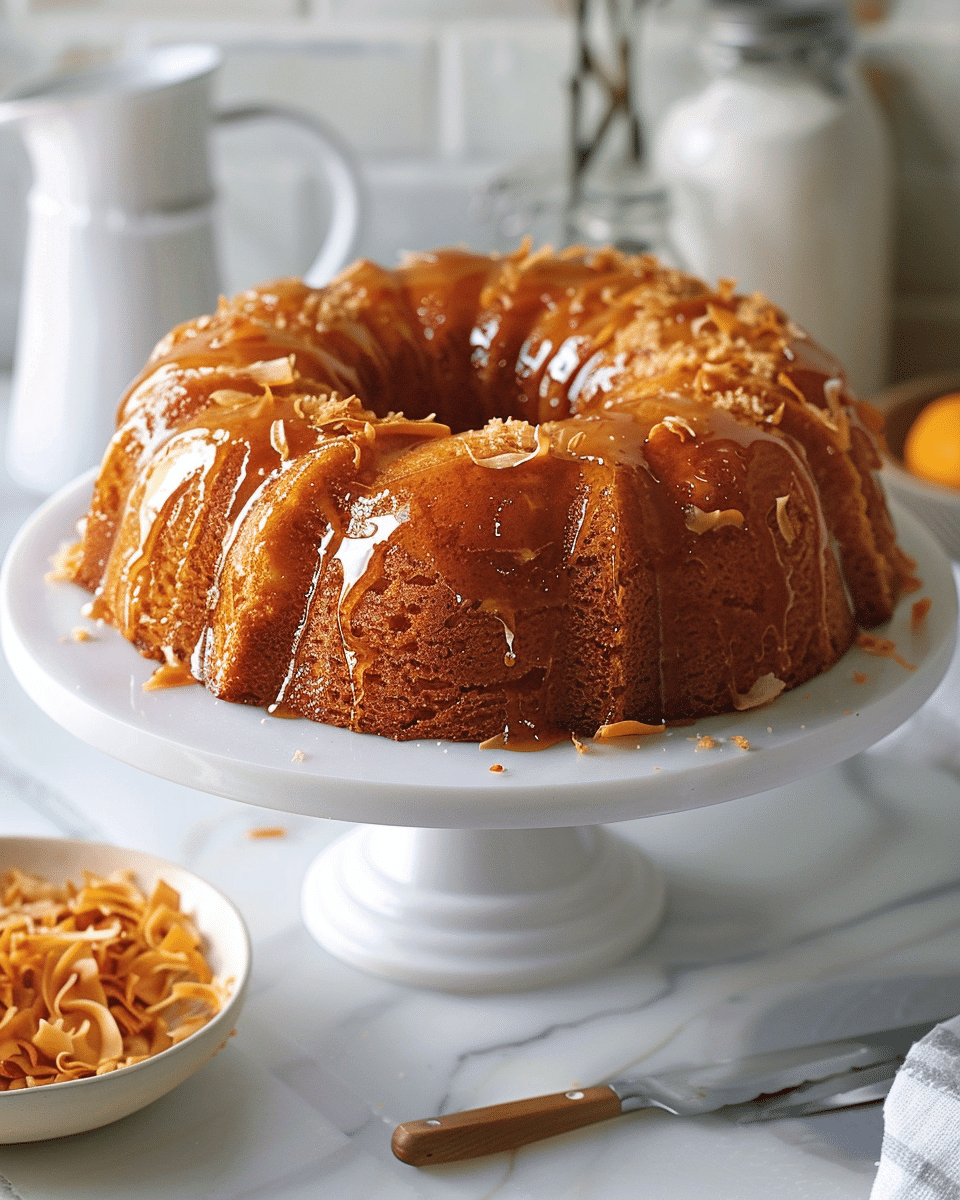 Baklava Bundt Cake