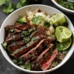 Cilantro Lime Steak Bowls
