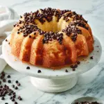 Decadent Ricotta Chocolate Chip Bundt Cake
