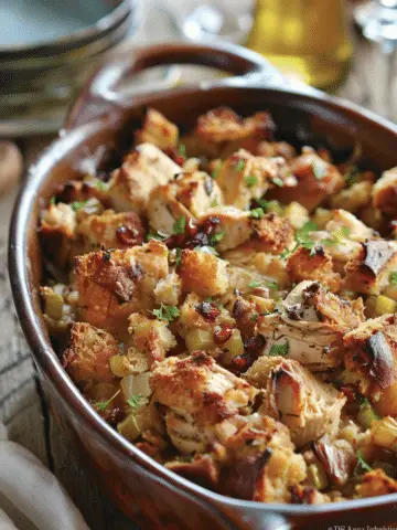 Dolly’s Chicken and Stuffing Casserole