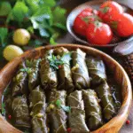 Dolmadakia (Greek Stuffed Grape Leaves)