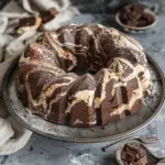 Double Chocolate Ricotta Marble Cake