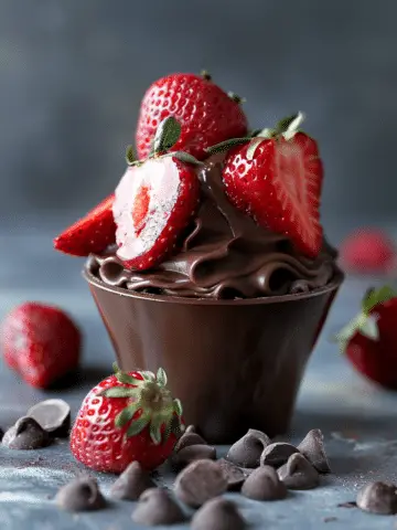 Dubai Chocolate Strawberry Cup