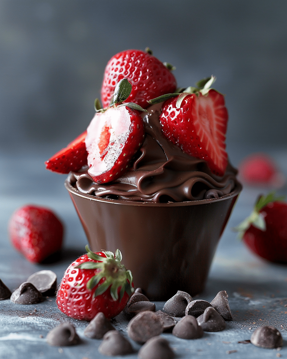 Dubai Chocolate Strawberry Cup