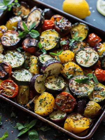 Greek Roasted Vegetables